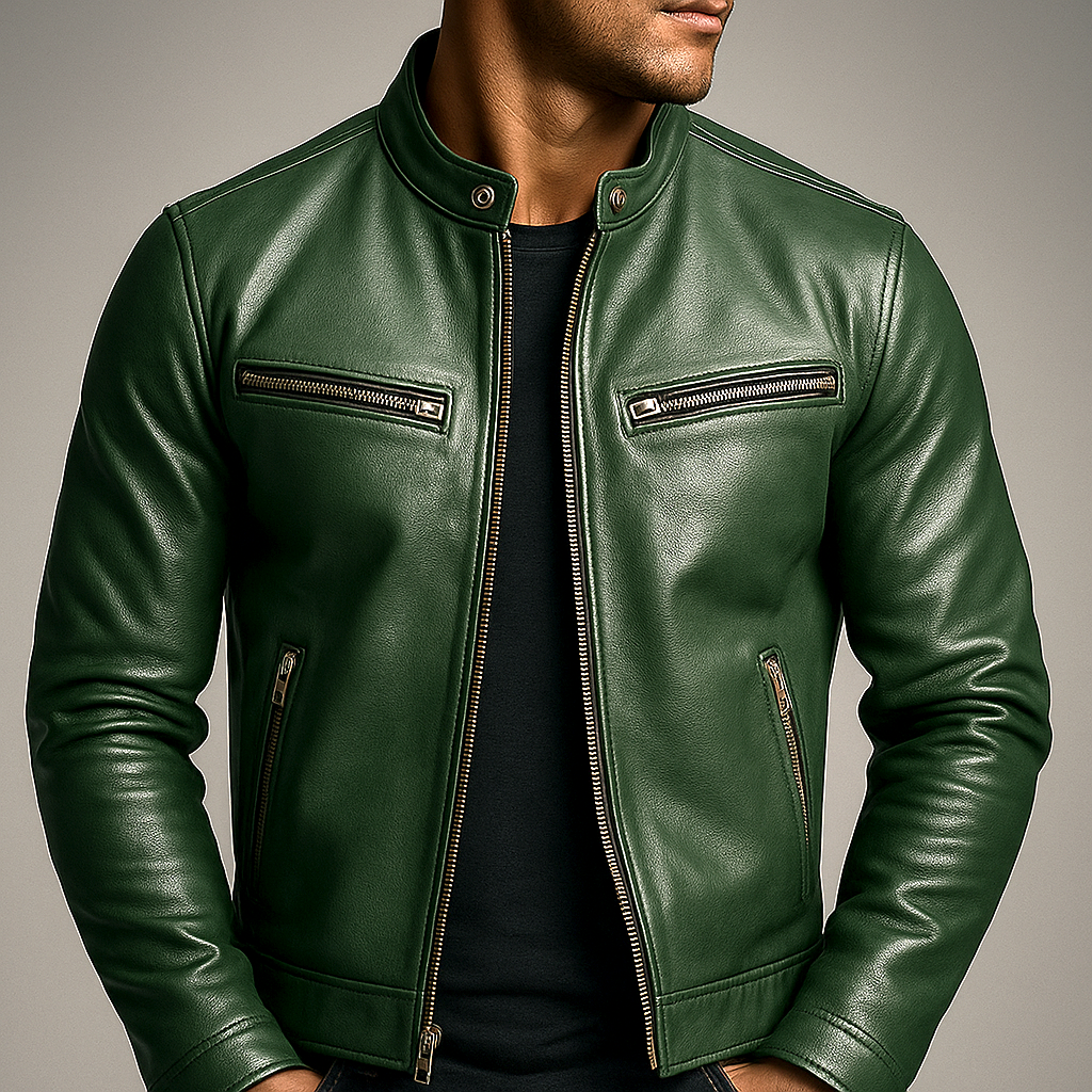 Tucker | Vintage Leather Jacket - view 8