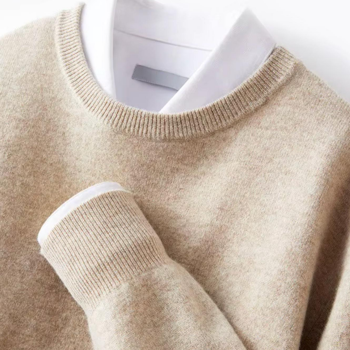 Spencer | Crewneck Cashmere Sweater - view 6