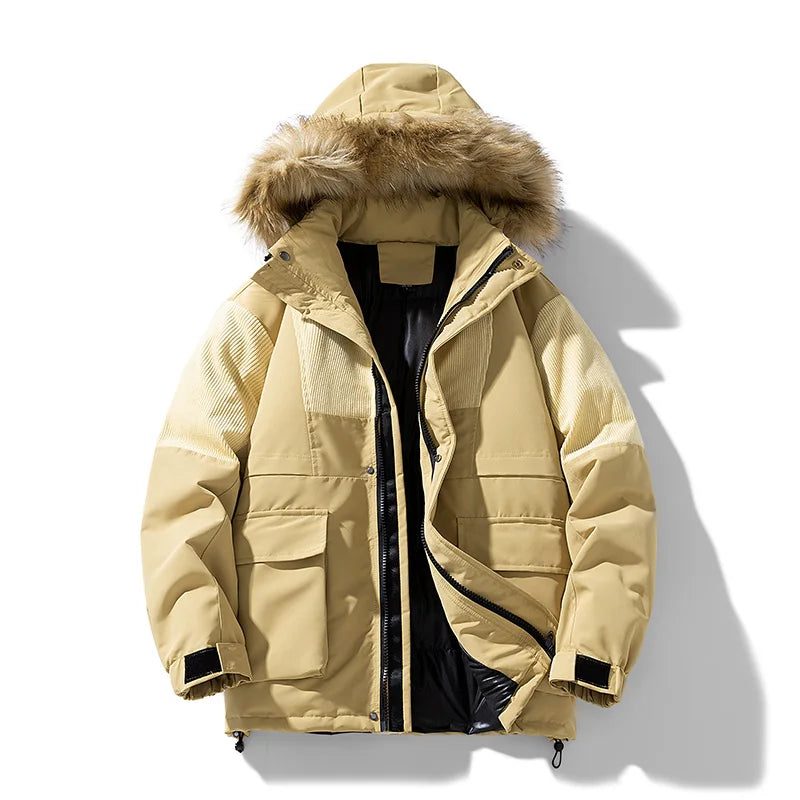 Griffin | Insulated Hooded Winter Jacket - view 3
