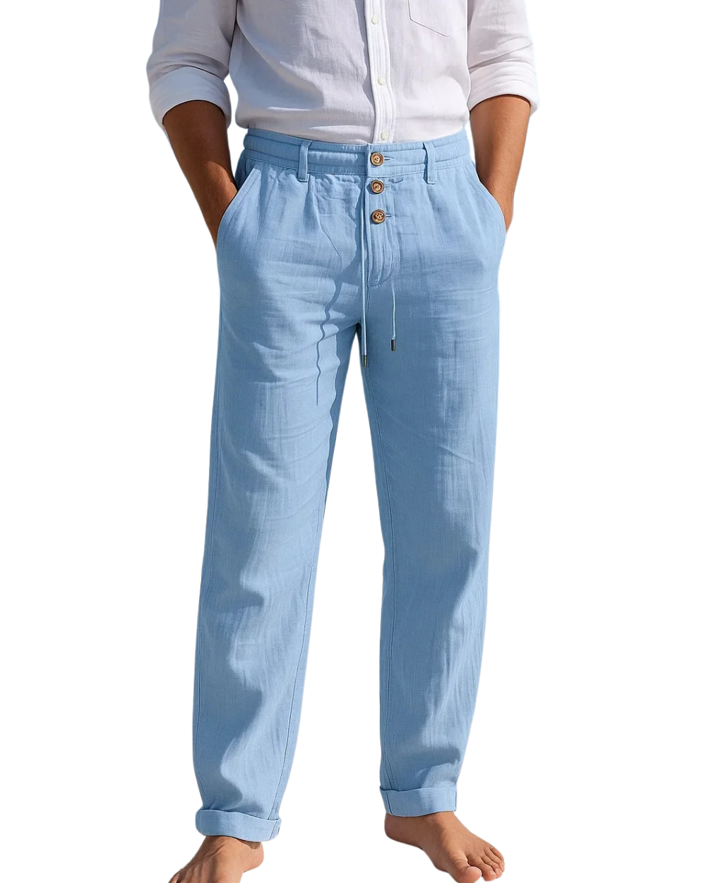 Antoine - Elegant Summer Trousers - Trousers
