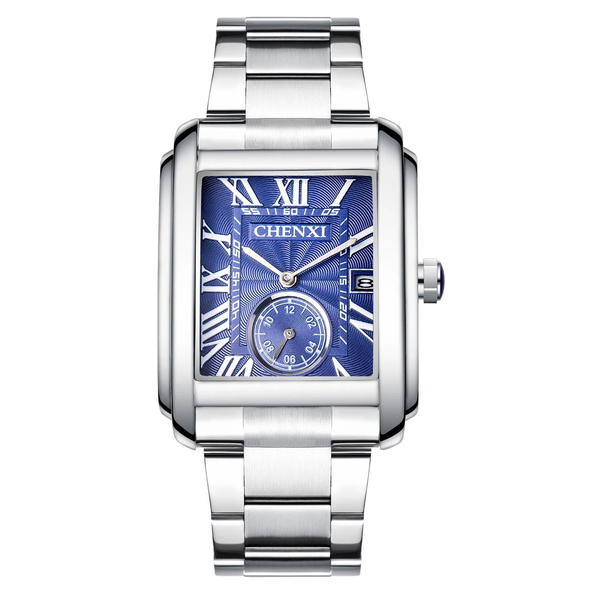 Reid | Rectangular Roman Numeral Watch - view 3
