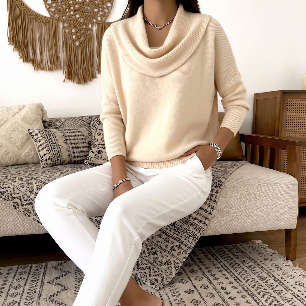 Julia - Cowl Neck Sweater 10