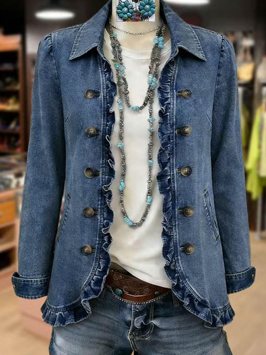 Adeline - Ruffled Jacket