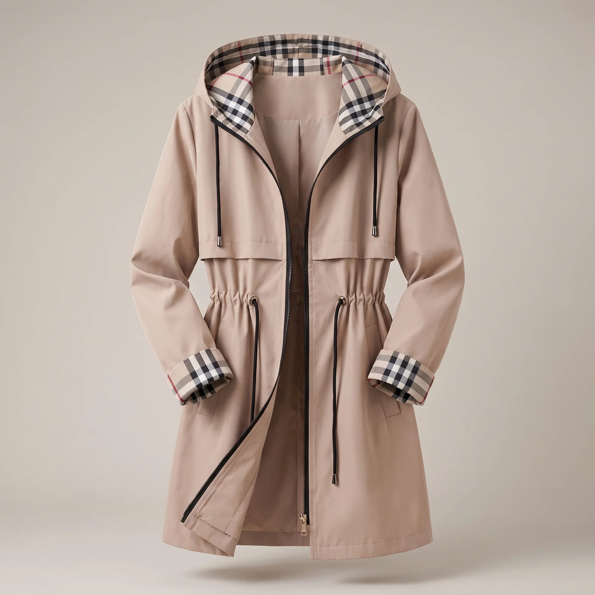 Philippa - Hooded Rainproof Coat
