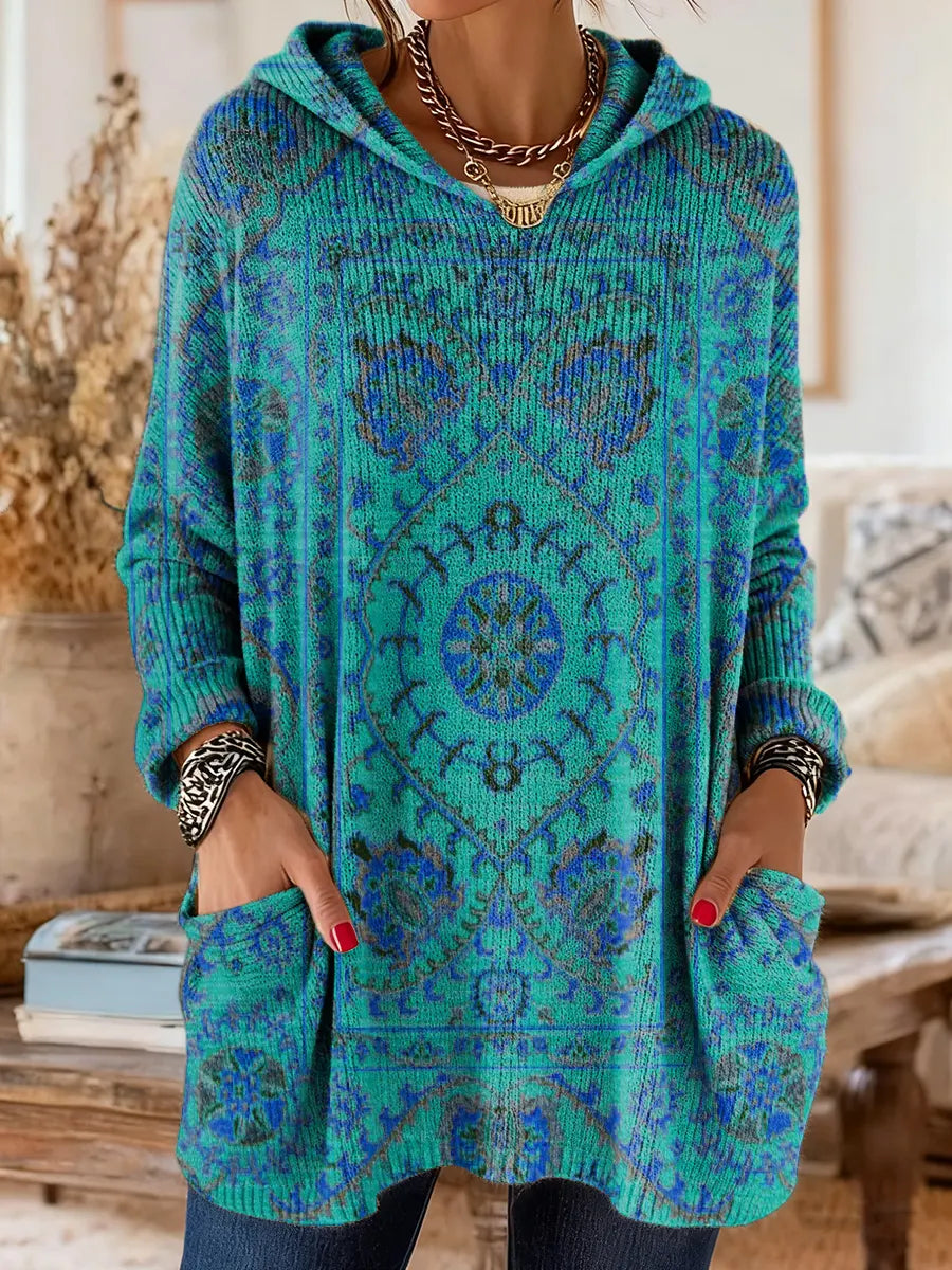Isla - Cozy Hooded Knit - view 6
