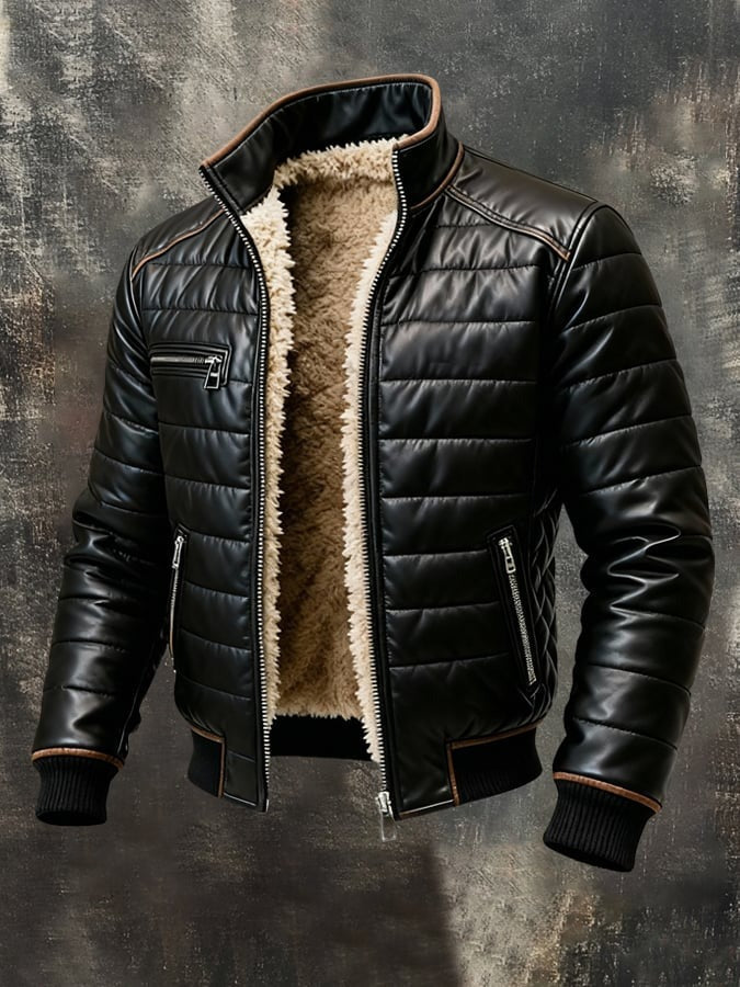 Parker - High-Collar Quilted Jacket