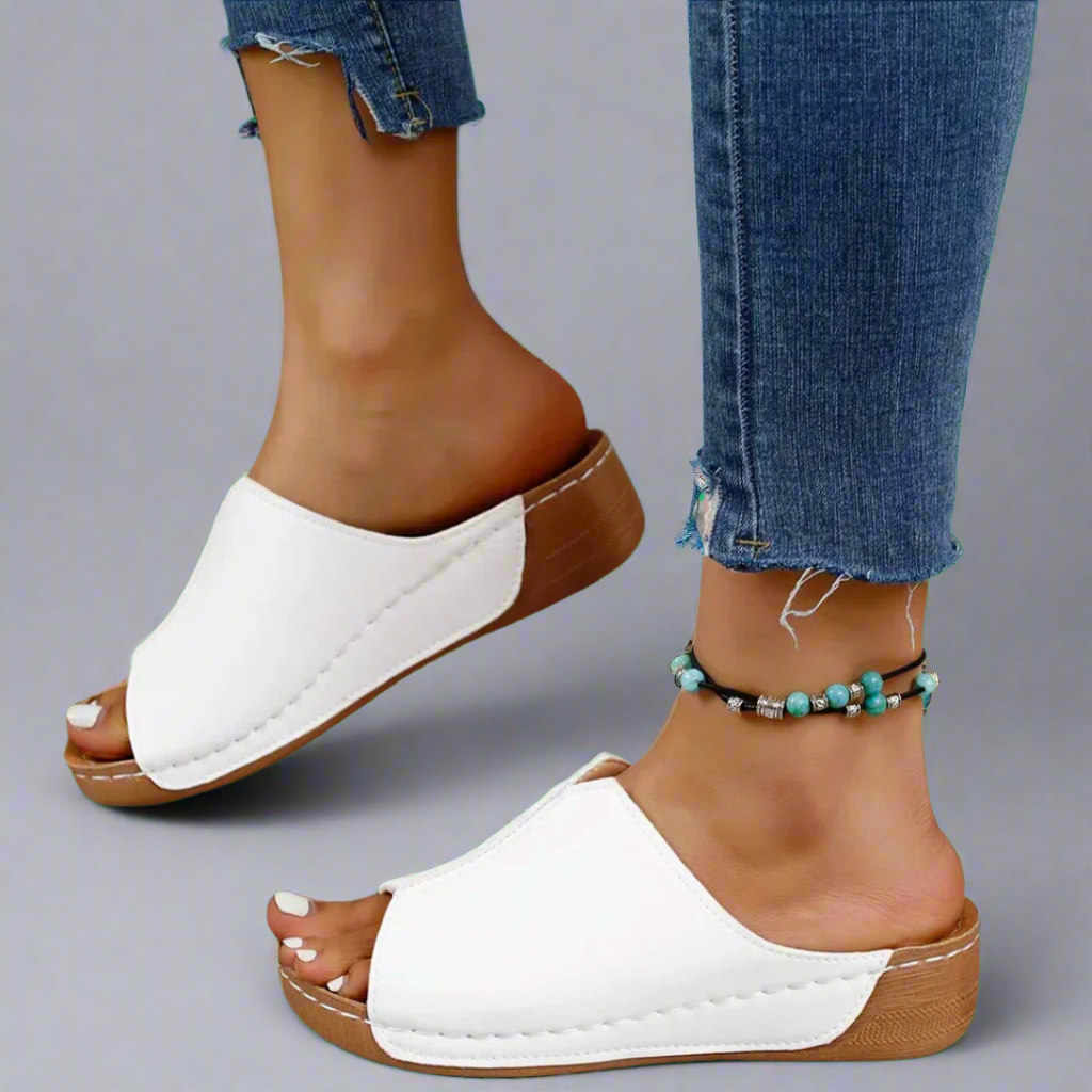 Bella - Handmade Wedge Sandals