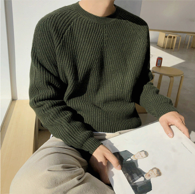 Jasper | Oversized Turtleneck Knit Sweater - view 8