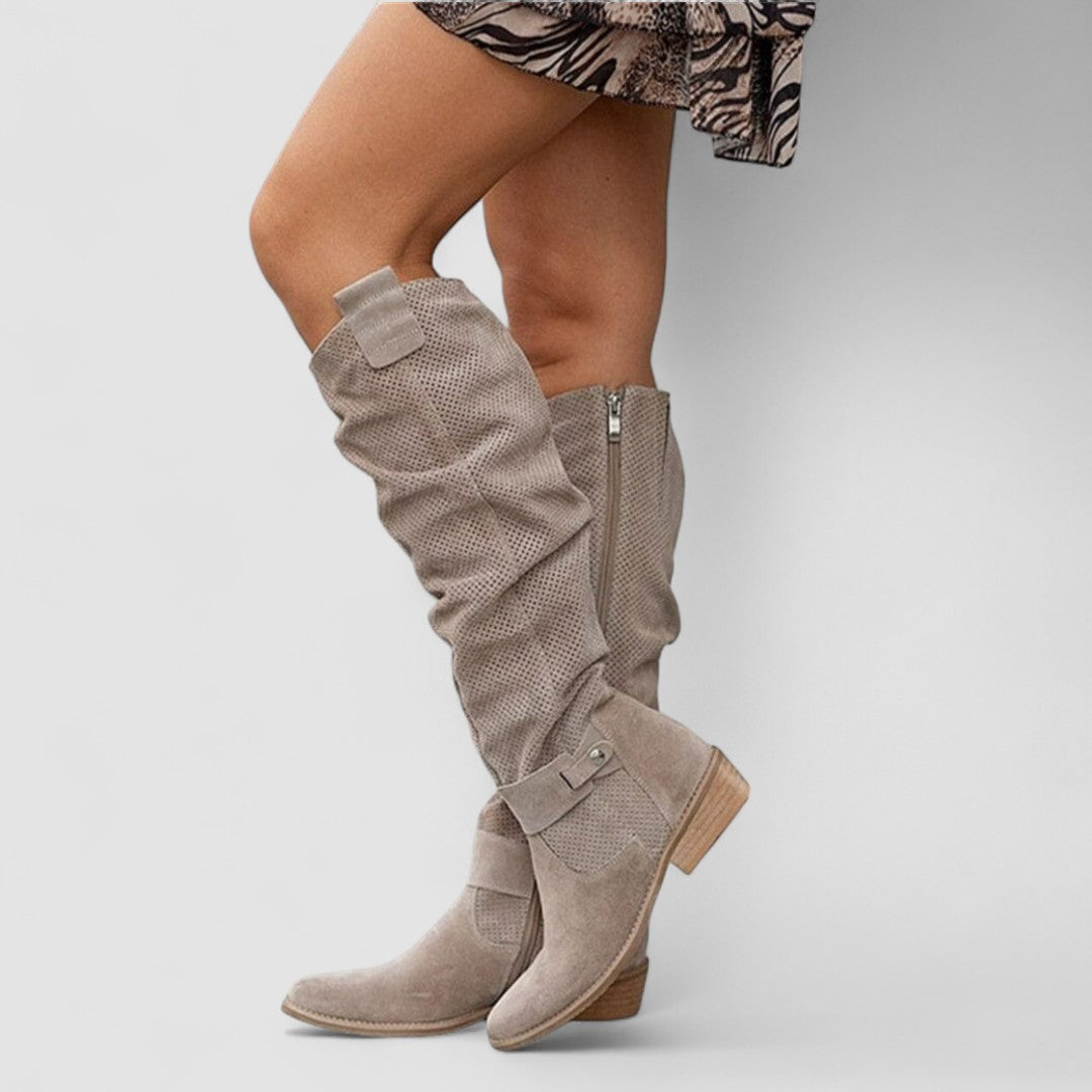 Hazel - Tall Arch-Support Riding Boots