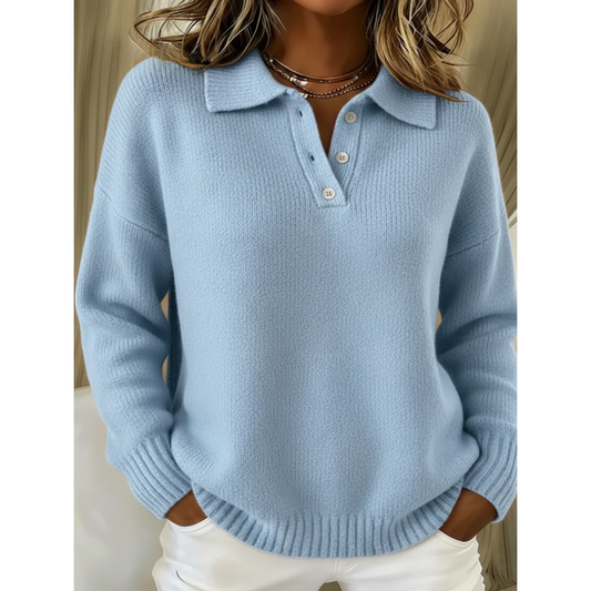 Alice - Soft Polo Sweater
