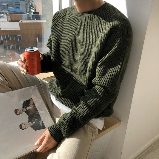 Jasper | Oversized Turtleneck Knit Sweater - view 2