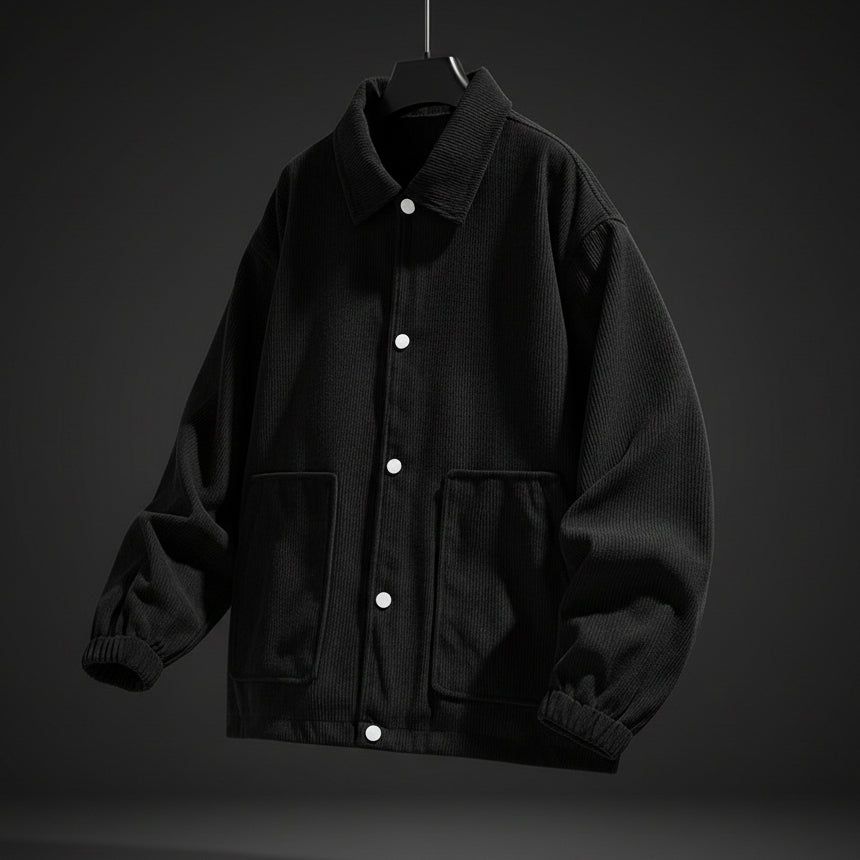 Samson | Snap-Button Corduroy Jacket - view 5