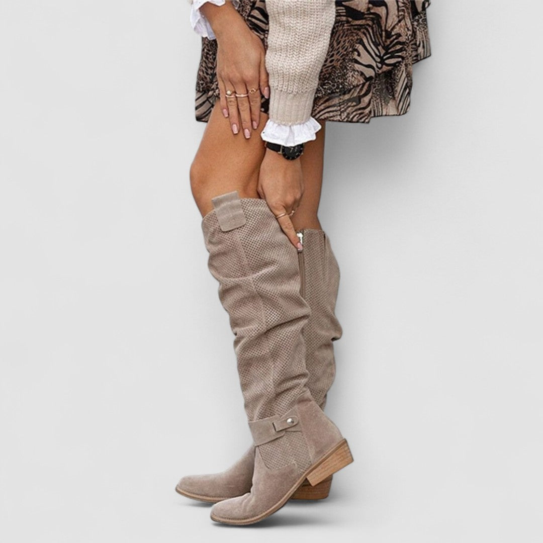 Hazel - Tall Arch-Support Riding Boots