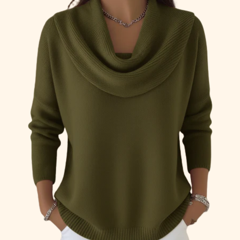Julia - Cowl Neck Sweater - view 5