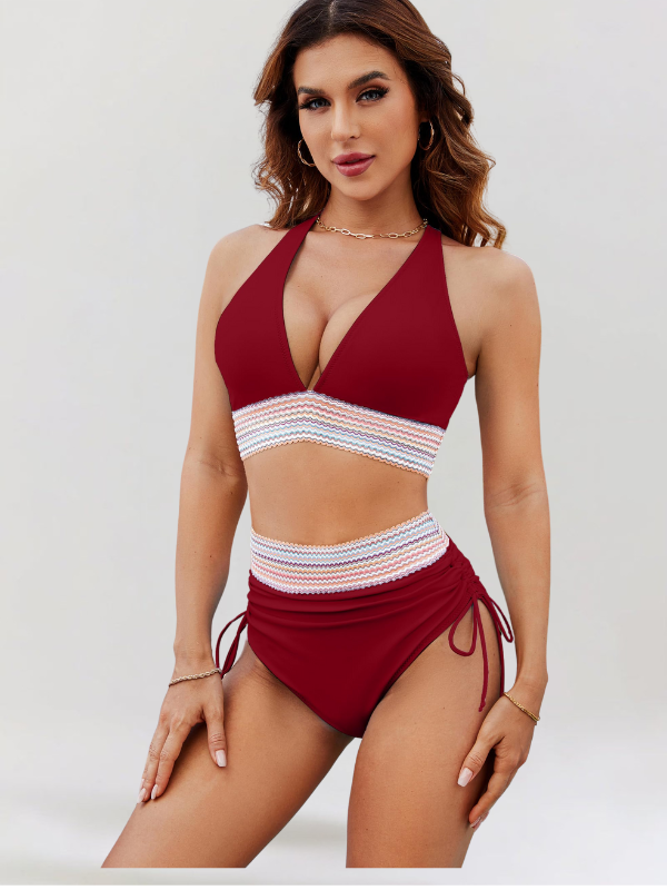 Vitória | Tummy-Control High-Waist Bikini Set - view 2