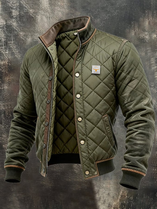 Gordon - Diamond-Quilted Jacket