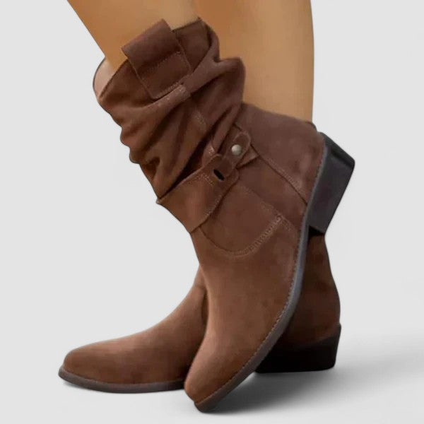 Nadine - Slouch Arch-Support Ankle Boots