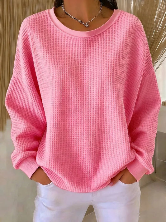 Emily - Classic Waffle Sweater