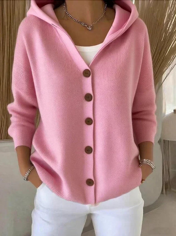 Sadie - Hooded Knit Cardigan