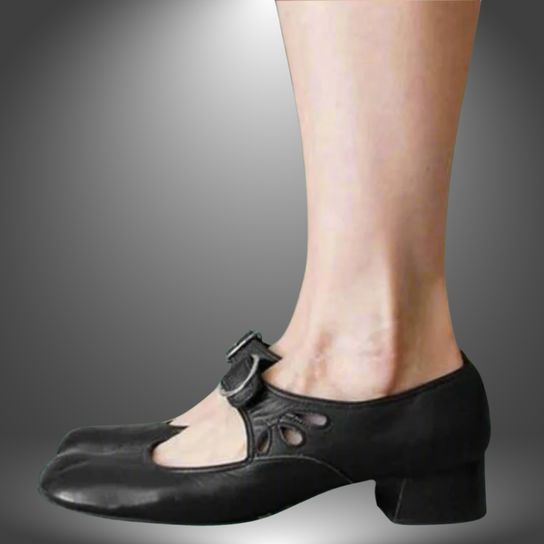 Denise - Vintage Buckle Mary Jane Shoes