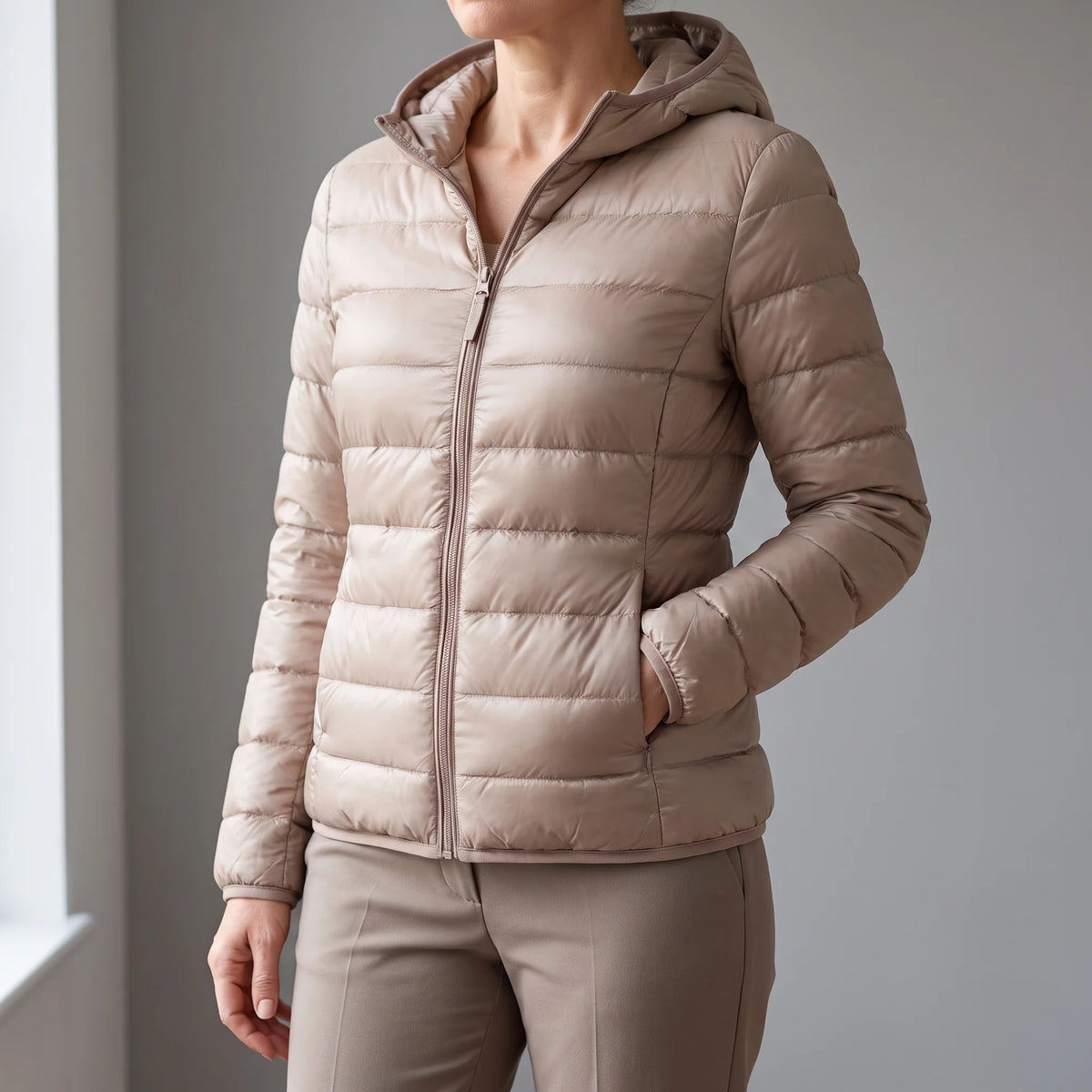 Stacey - Windproof Hooded Jacket