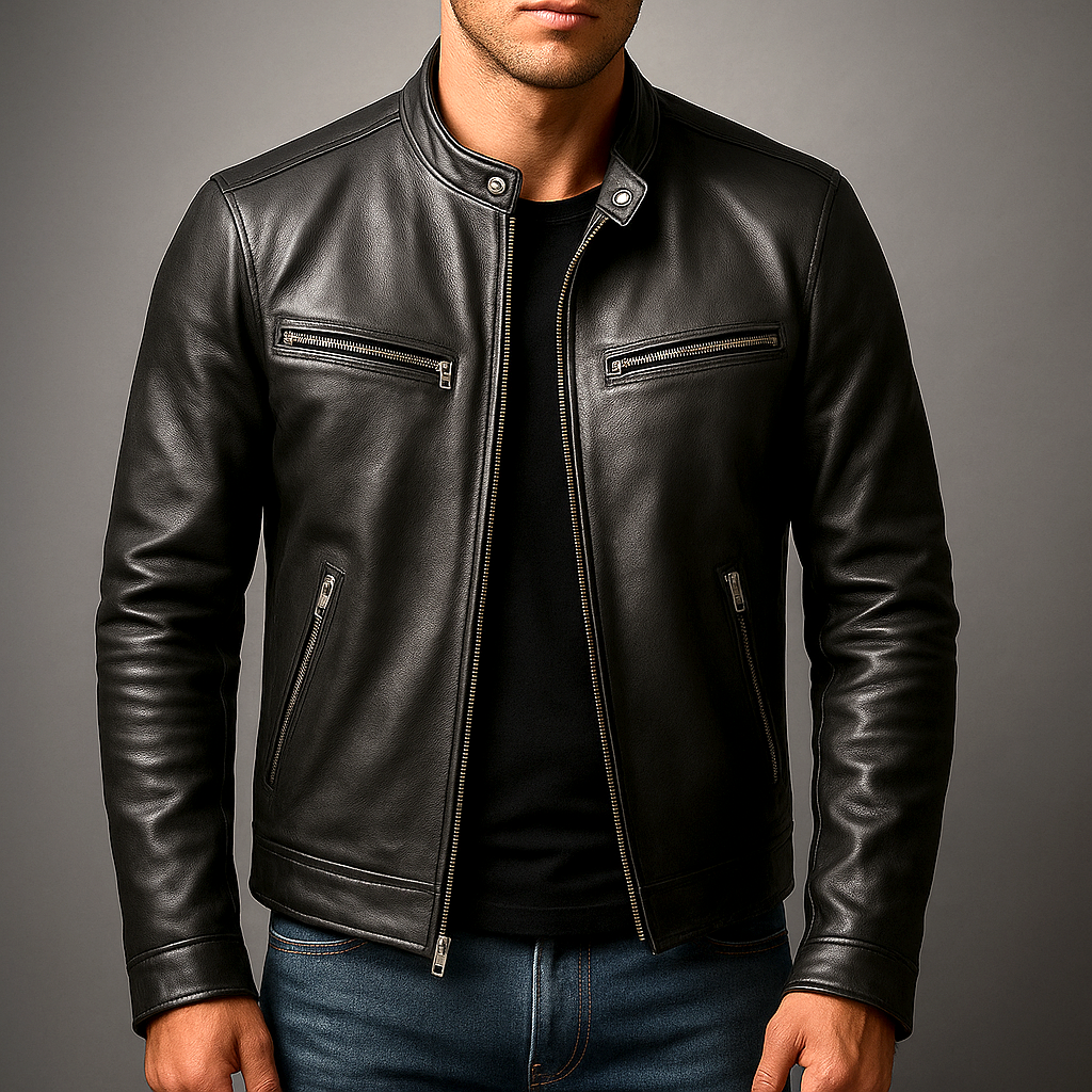 Tucker | Vintage Leather Jacket - view 7