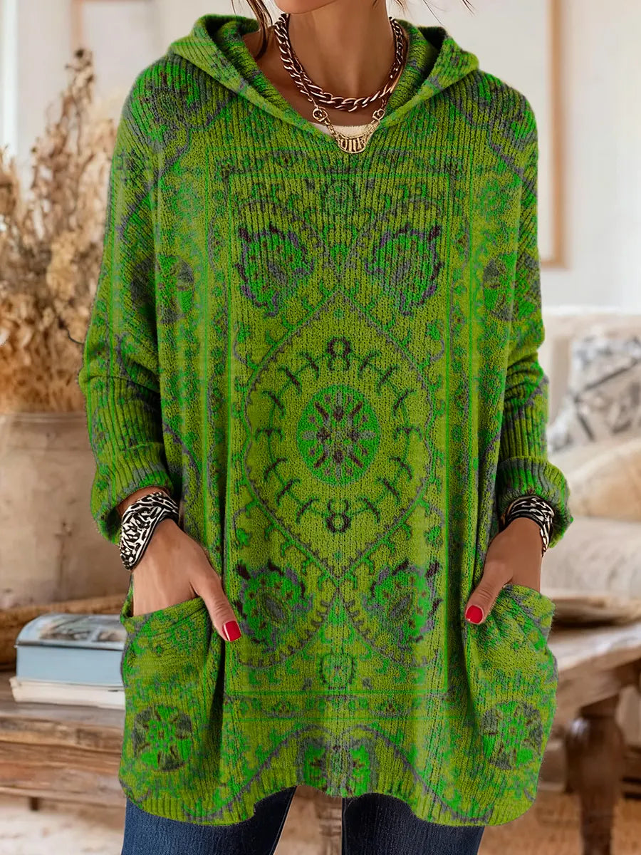Isla - Cozy Hooded Knit - view 5