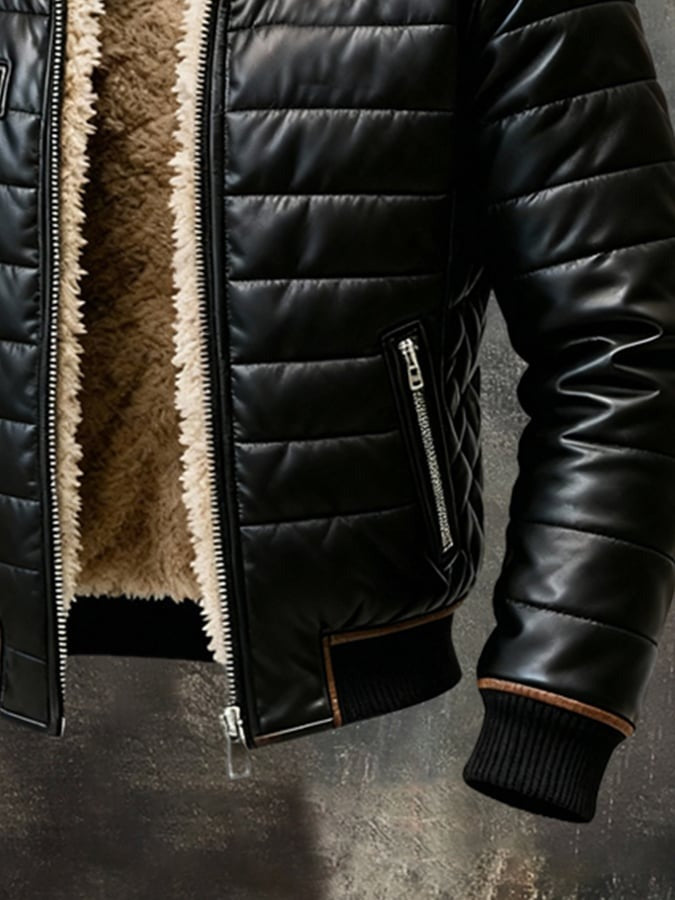 Parker - High-Collar Quilted Jacket
