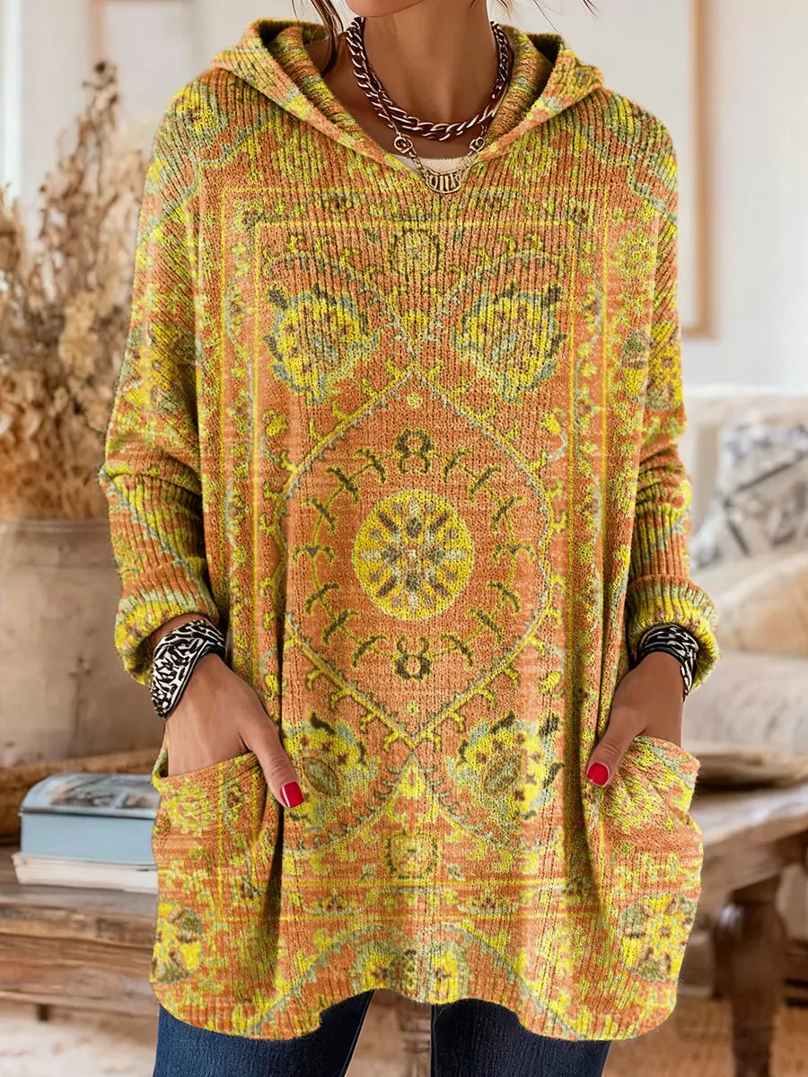 Isla - Cozy Hooded Knit - view 7