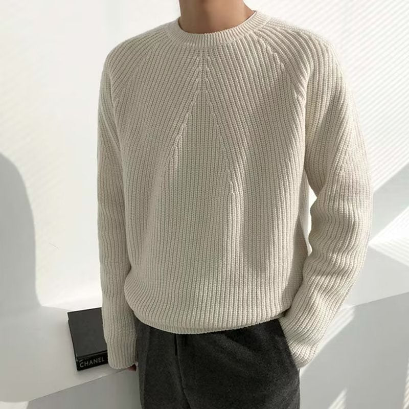 Jasper | Oversized Turtleneck Knit Sweater - view 5