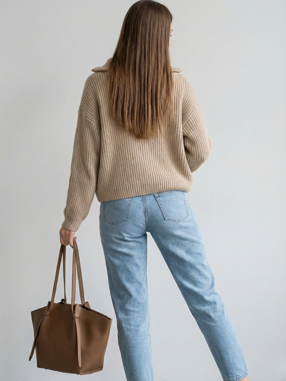 Sarah - Premium Leather Tote