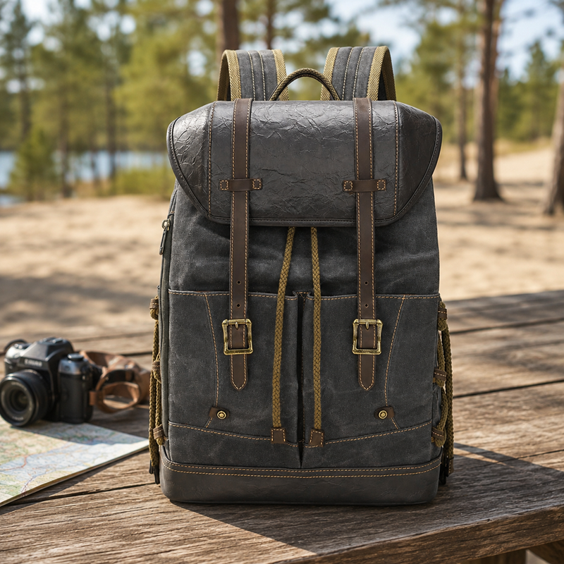 Scott - Reinforced Canvas Backpack - view 2