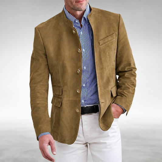 Robert - Stand-Collar Tailored Jacket