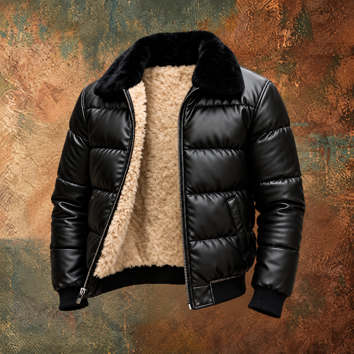 Connor - Fur-Collar Puffer Jacket