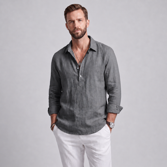 Logan | Classic Cotton Shirt - view 2