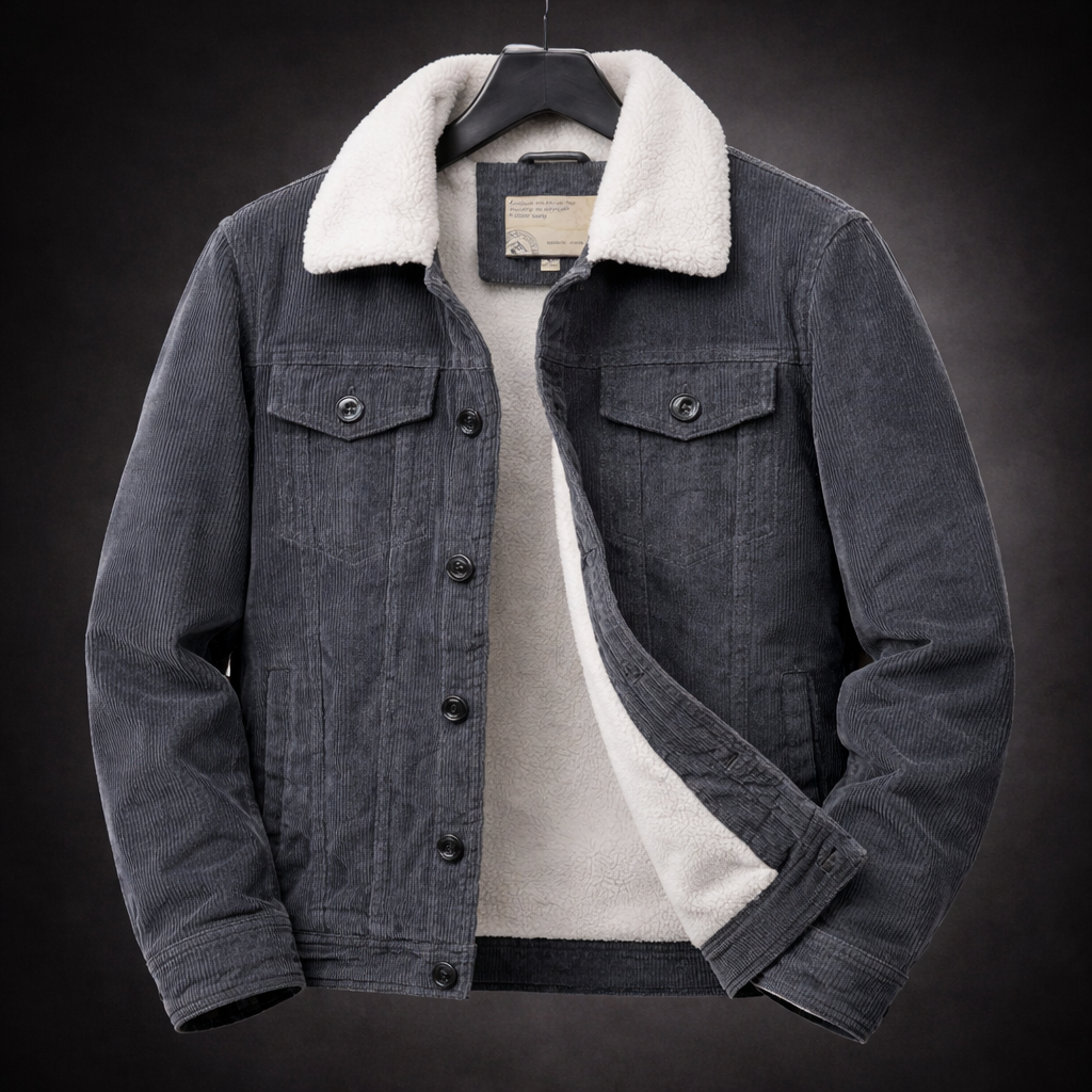 Clayton | Sherpa-Lined Corduroy Jacket