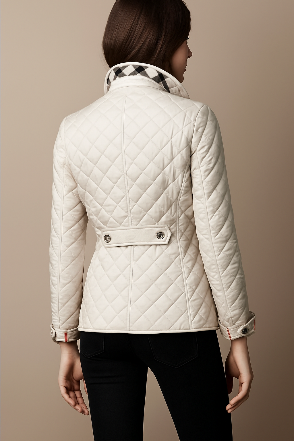 Alexandra - Quilted Button Jacket