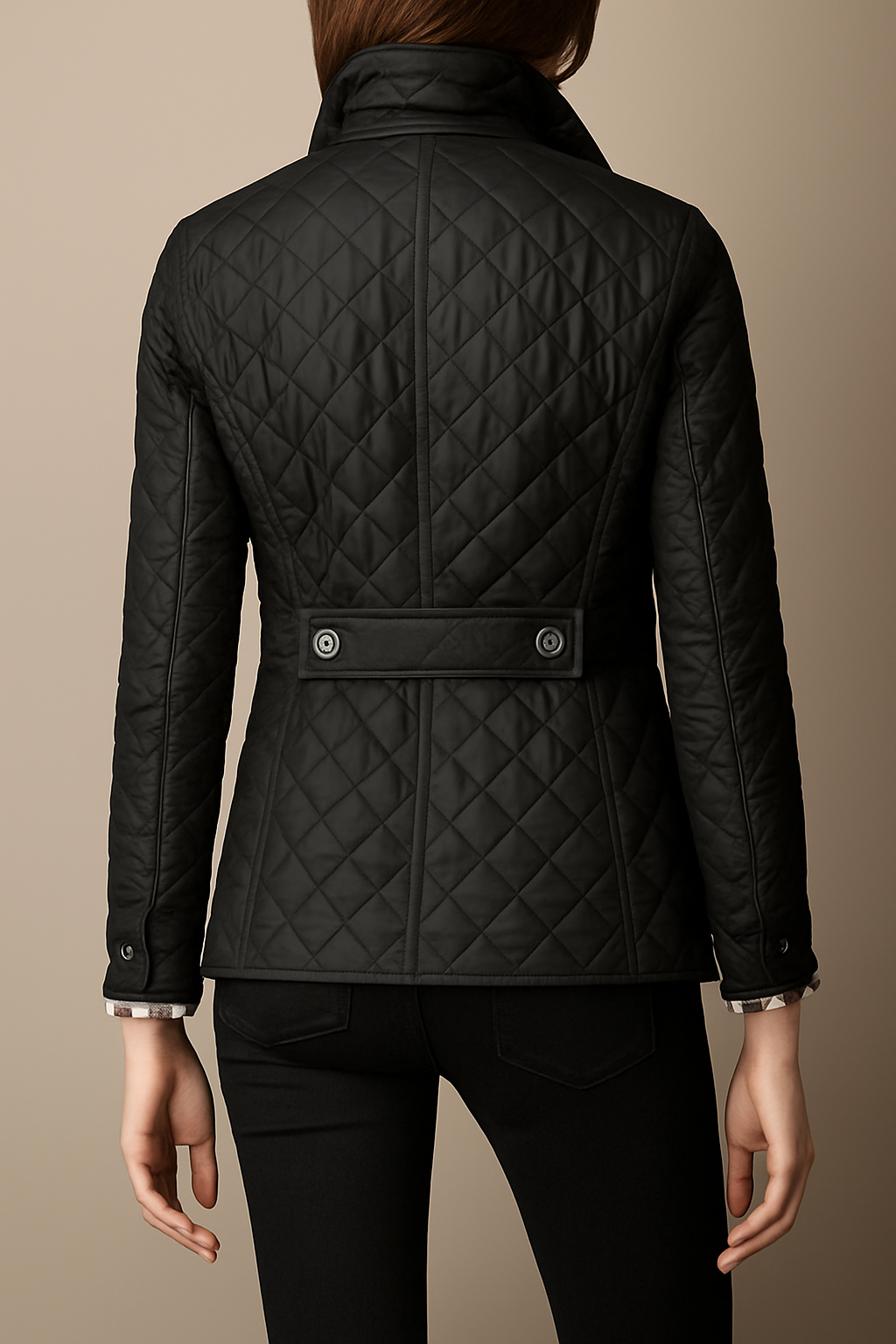 Alexandra - Quilted Button Jacket