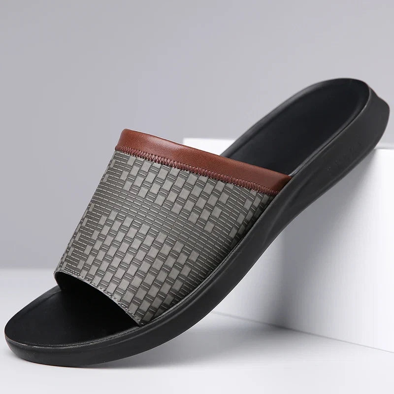 Chase - Woven Slide Sandals - view 3