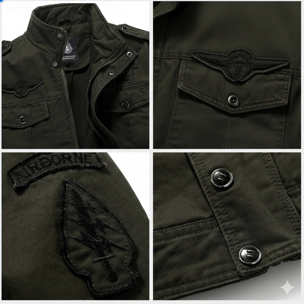 Grant - Structured Military Jacket
