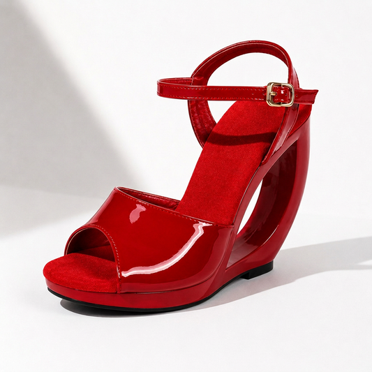Dahlia - Sculpted Platform Wedges - view 2