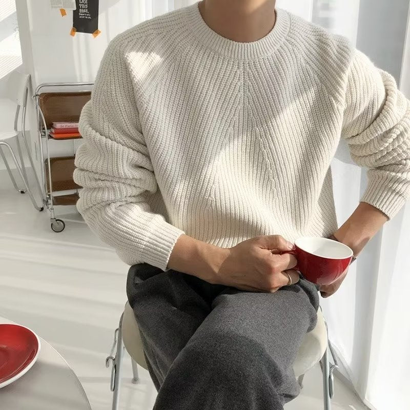Jasper | Oversized Turtleneck Knit Sweater - view 6