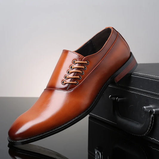 Alden - Polished Leather Oxford Shoes