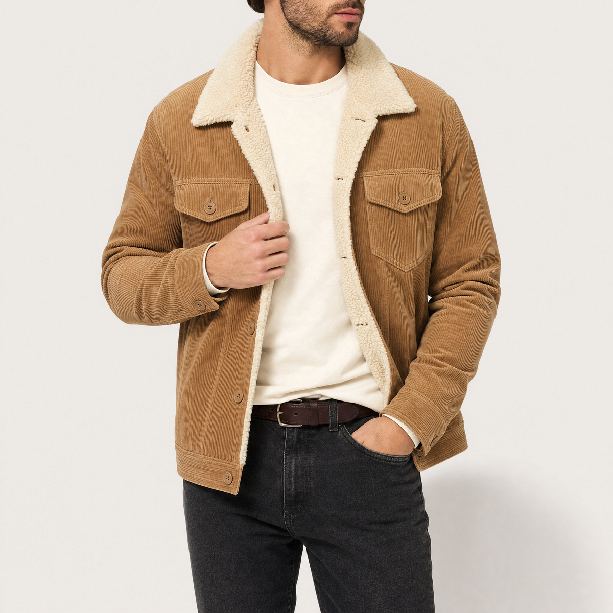 Archer - Wool-Lined Corduroy Jacket