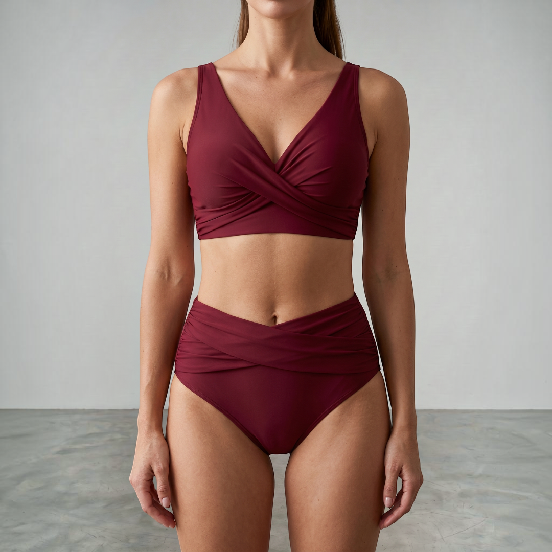Marel | Wrap-Front Bikini Set - view 10
