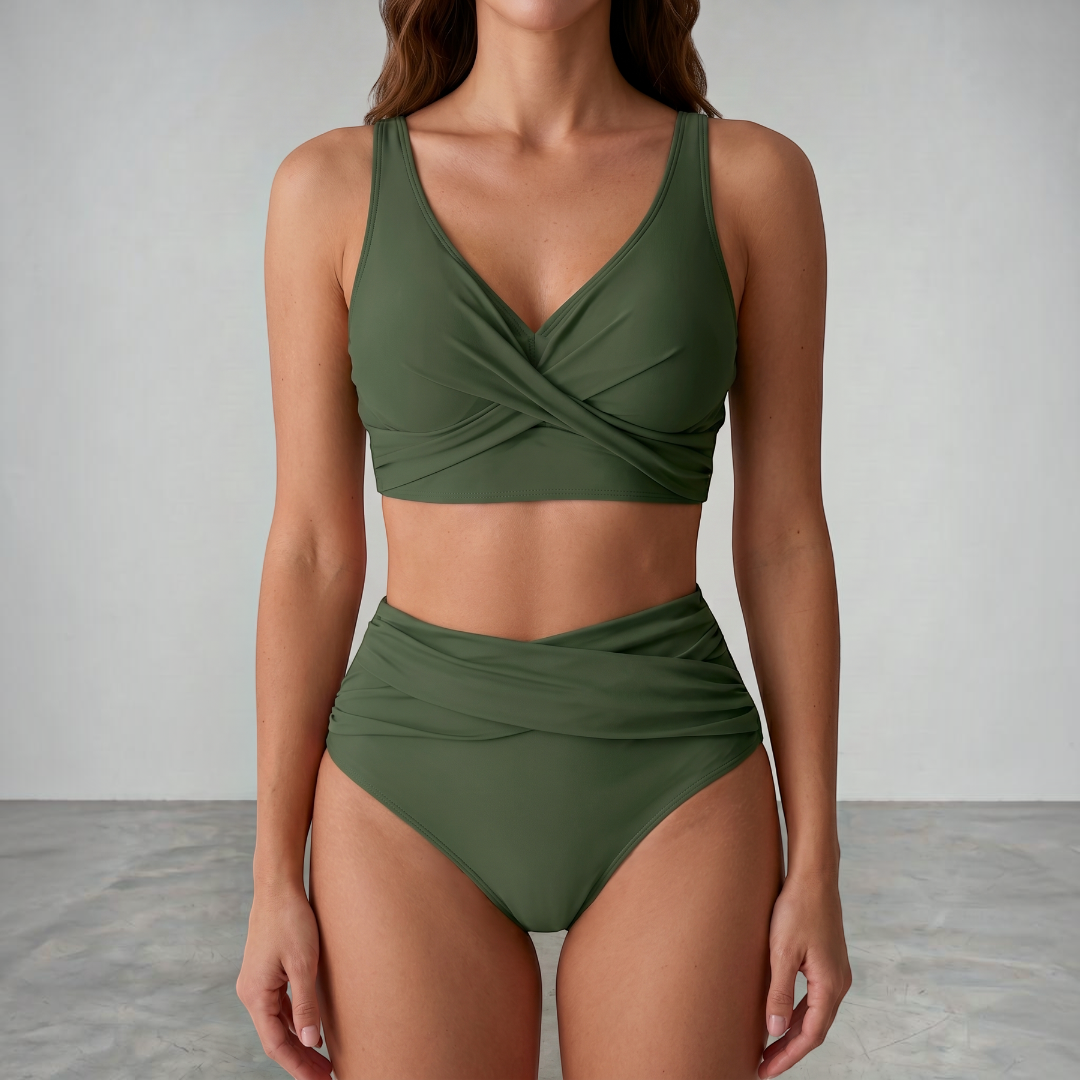 Marel | Wrap-Front Bikini Set - view 8