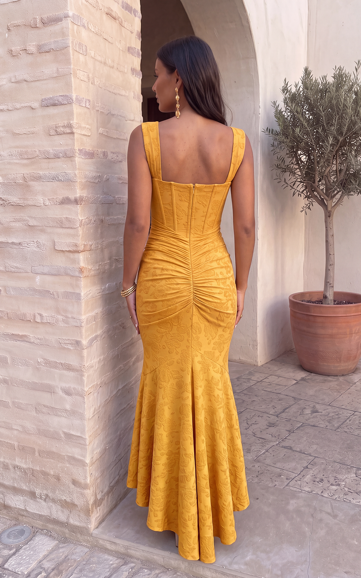 Juliette - Asymmetric Chiffon Cocktail Dress