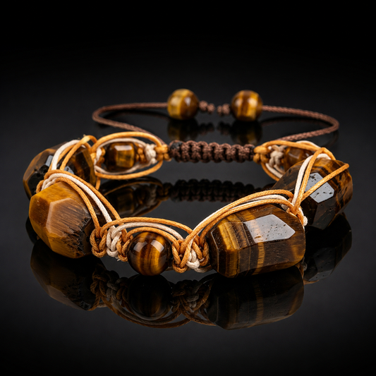 Boone - Polished Beaded Cord Bracelet - view 2