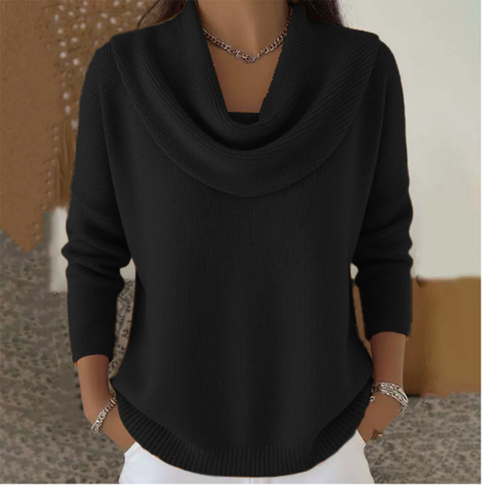 Julia - Cowl Neck Sweater - view 3