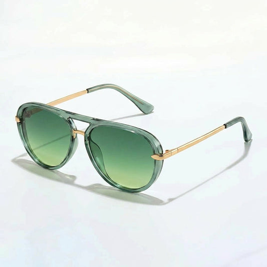 Viola | Double-Bridge Aviator Sunglasses